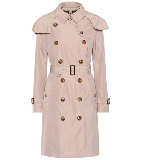 burberry brit trenchcoat mit ärmeln und kragen aus leder|burberry trenchcoat damen schwarz.